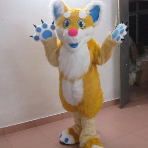 High Quality Plush Dog Mascot Fursuit Cartoon Cosplay Costume Advertising Performance Promotion Mascot Costume