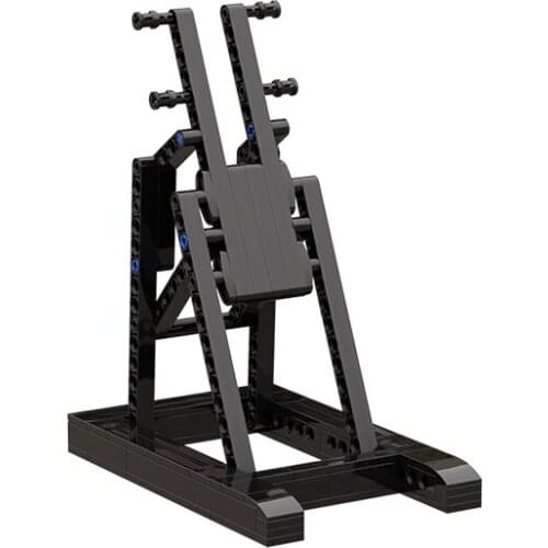 MOC Display Stand for Slave Building Block Compatible with Bricks Sets Design Model Toys for Mens Display Collection Gifts