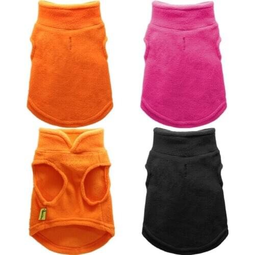Winter Fleece Pet Dog Clothes Puppy Clothing French Bulldog Coat Pug Costumes Jacket for Small Dogs Chihuahua Vest Pet Products
