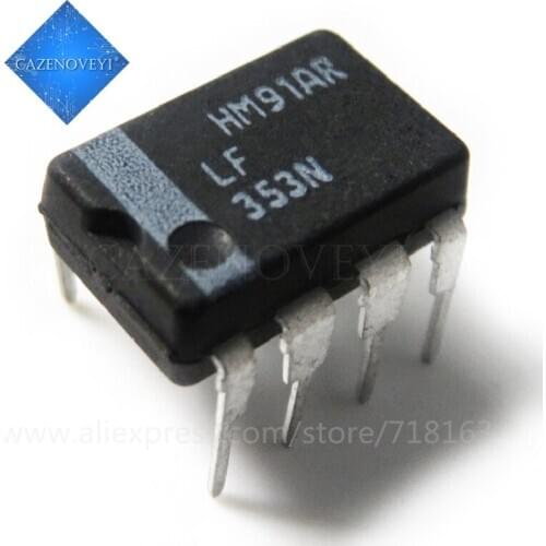 10pcs/lot LF353N LF353 DIP-8 In Stock