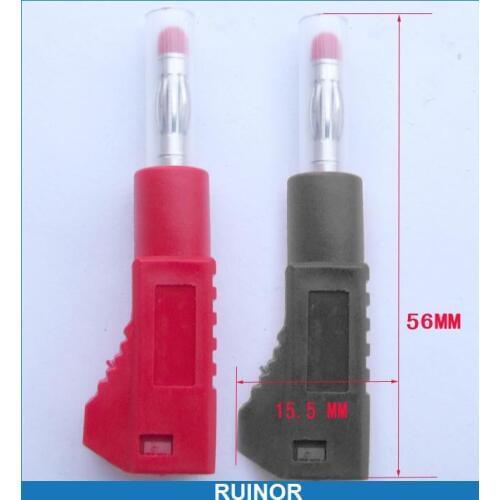2pcs 4mm Banana Plug for Multimeter Test Probes DIY