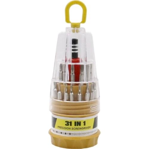 31 In 1 Multifunction Magnetic Precise Manual Screwdriver Bits Set Repair Tools