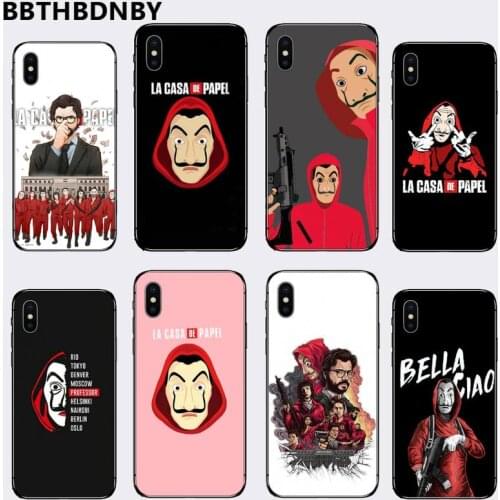 Spain TV Money Heist House Paper Customer Phone Case for iPhone 11 12 pro XS MAX 8 7 6 6S Plus X 5S SE 2020 XR