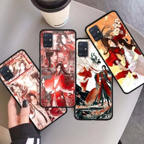 Tian Guan Ci Fu Tpu Case for Samsung Galaxy A51 A71 A21s A12 A31 A52 A41 A32 A02s M31 M51 Silicone Soft Back Capas