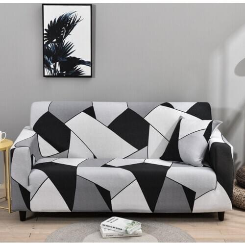 Printing color corner sofa covers for living room elastic Non-slip Universal spandex slipcovers couch cover stretch sofa towel