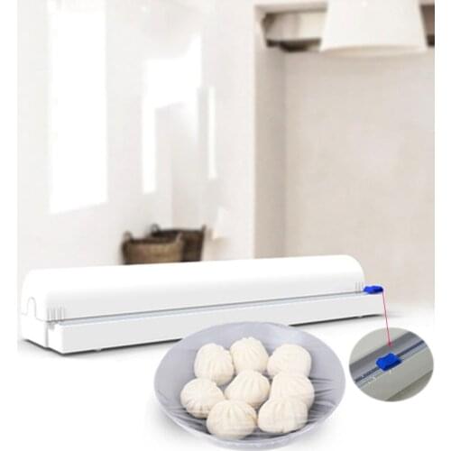 Punch-Free Food Packaging Dispensers, Paper Cutters, Cling Film Dividers, Plastic Paper Cutters, Storage Racks, Kitchen Tools