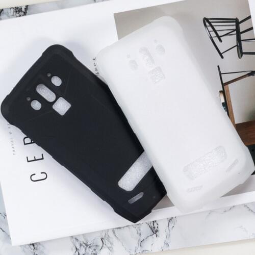 For Doogee S90 Case Soft TPU Matte Pudding Telefon Cover Black Anti-Dust Ultra Slim Protection Capa For Doogee S 90 6.18 inch