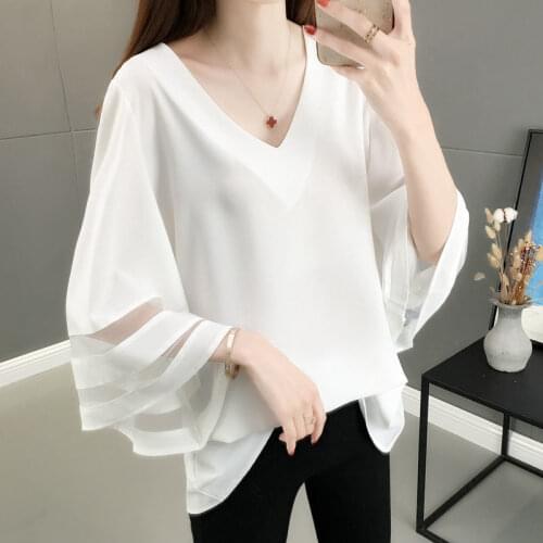 EASY GARMENT Womens White Shirts