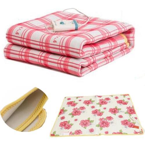 Electric Blanket Plush Double Heated Blanket Security Electric Blanket Thicker Single Electric Mat Body Warmer Heater for Winter