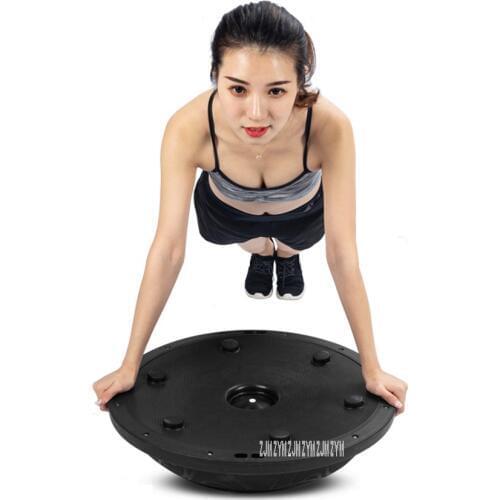 F2D33 Explosion-Proof Yoga Balance Ball Thickened Half Fitness Training Ball Fitball Yoga Halfsphere Semisphere Wave Speed Ball