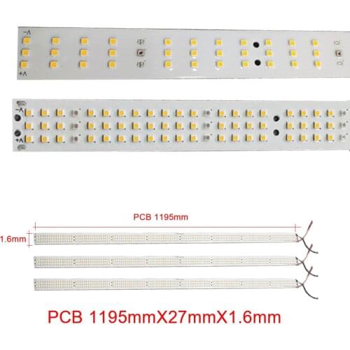 Customize LED PCB lm301b lm301h Aluminum plate high Power led installed Light Board Heatsink For Hydroponics Aquarium Tube Grow