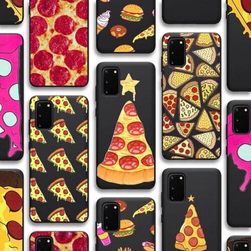 Pizza Food Cute Case for Samsung Galaxy S21 A51 S20 A50 A71 A70 A12 A21S S10 S9 S8 A20 A30 S10e Note 20 10 9 Plus Ultra Lite TPU
