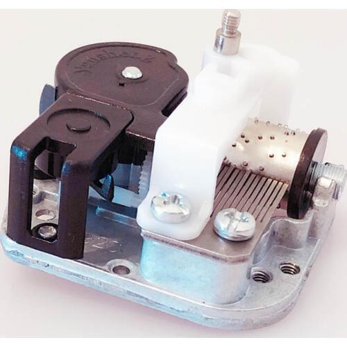 DIY music box mechanism with rotating shaft/M3 left thread Christmas gifts unusual gift