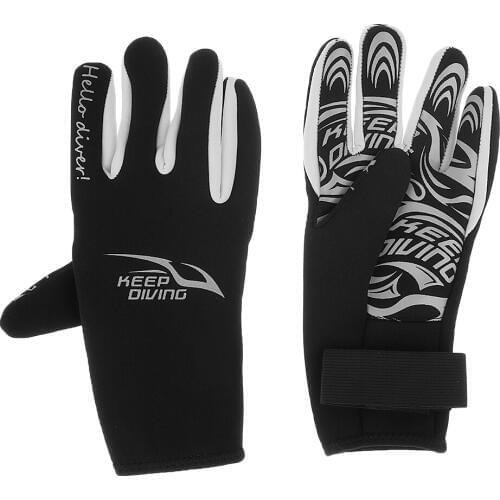 Unisex 3mm Neoprene Scuba Diving Non-slip Gloves Kayak Swimming Snorkeling S