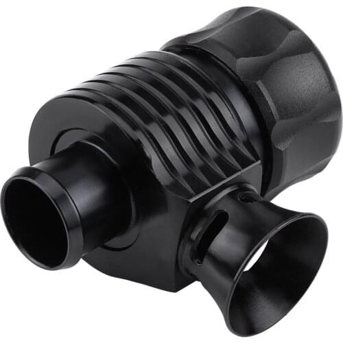 Universal 25mm/1inch Car Turbo Blow Off Valve Dump Valve Adapter Kit Horn-Shape Enhance Turbo Engines' High Performance