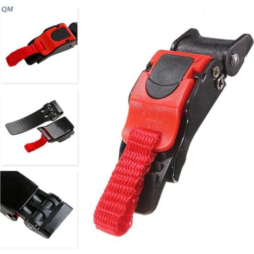 Motor Bike Helmet Chin Strap Speed Sewing Clip 9 Gear Quick Release Buckle Hot 13MF