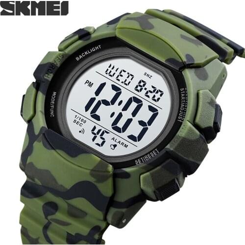 Skmei Fashion Waterproof Outdoor Mens Watch Sports Luminous Multifunctional Digital Electronic Watch 1771