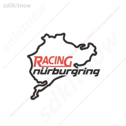Racing RS ST Sports Body Nurburgring Sticker Tank Decal Car Styling For FORD FOCUS 2 Focus 3 Mondeo Fiesta Kuga MK Mustang F150