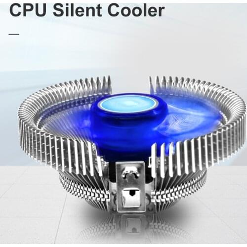 Polar ice flow thin CPU air cooler heat sink with 120 mm mute fan, suitable for AMD AM4 AM3+AM3 AM2+AM2 FM2 FM1 LGA 2011 1366