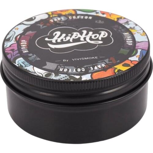 Vivismoke 15 Feet HIPHOP DIY Electronic Cigarette Cotton Long Fiber Noodle Sytle Wick Vape Cotton for RTA Tank RDA Vape Accessor