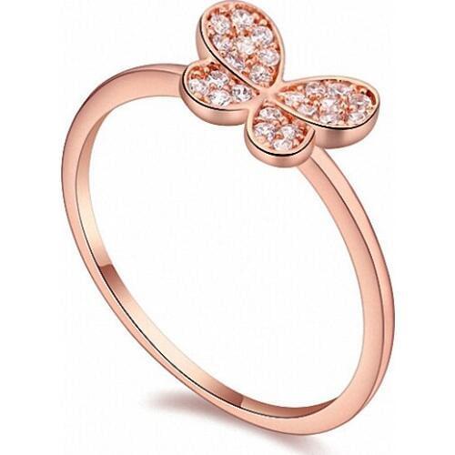 TRACYSWING Real Austrian Crystals Brand AAA Zirconia Micro Inlays Fashion Ring for women New Geometric Th-108721