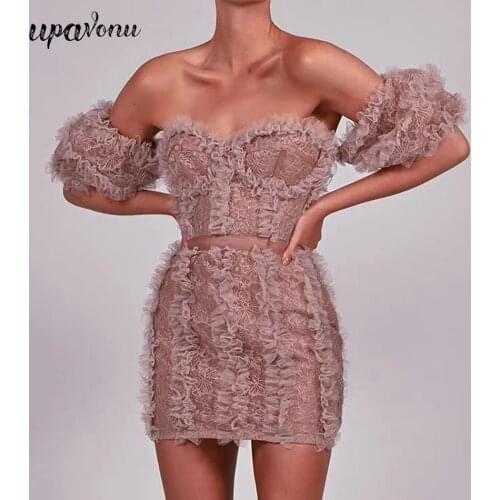 Free Shipping Womens Pleated Lace Patchwork Dress Sexy Card Shoulder Short Sleeve Bodycon Club Evening Party Mini Dress Vestido