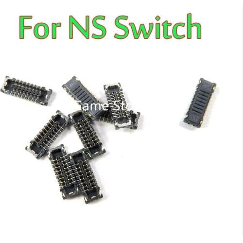 10pcs For NS Switch Memory micro SD/TF card reader connector Slot Original New Replacement FPC connector socket