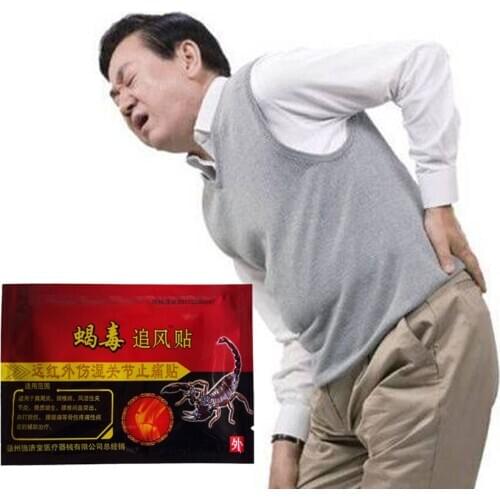 24Pcs/3Bags Chinese Medical Analgesic Plasters Plaster for Cervical vertebra Back Joints Body Pain Relieving Patch Health Care