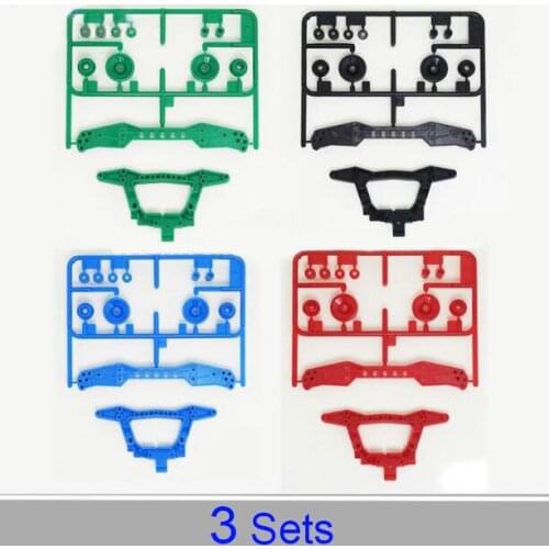 3Sets Reinforced Rear Double Roller Stay 3 Attachment Points For S1/S2/SX/SXX/VS TZ/TZX/FM/SFM Chassis 15412/94745 Tamiya 4WD