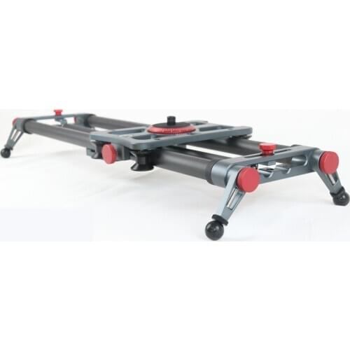 60cm Mini Rotation Carbon Fiber Dolly Camera Slider Track Rail Motorized For dslr Camera Video Tripod With Bag