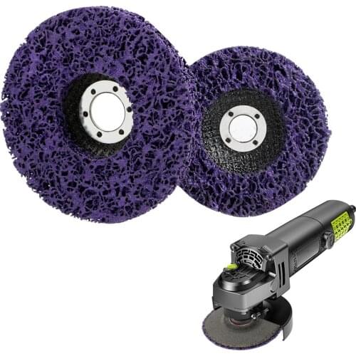 125mm/100mm For Dremel Accessories Abrasive Disc Paint Clearing For Angle Grinder Sanding Disc Grinding Wheels Rust Remover