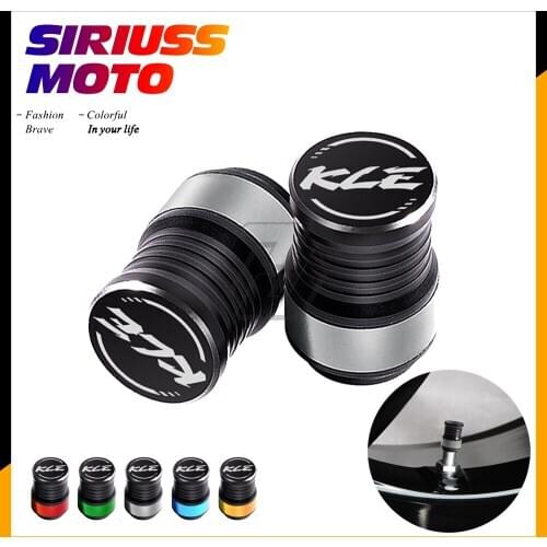 Motorcycle Accessories Wheel Tire Valve Caps Covers Case for Kawasaki KLE 250 400 500 650