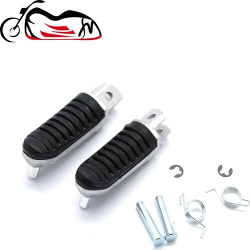 Aluminum Rear Foot Pegs Footrest Fit For Suzuki Hayabusa GSX1300 R GSX 650 GSF1250 08-12 09 10 11 Motorcycle