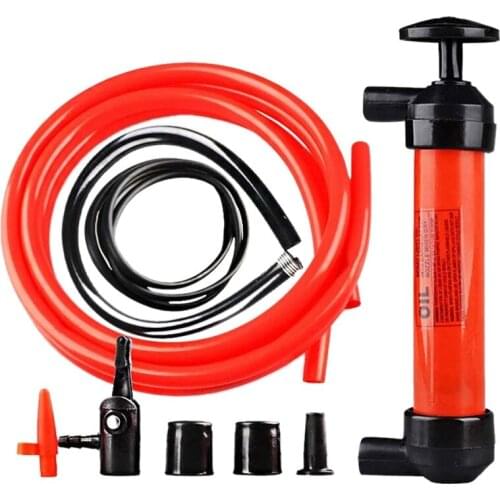 Car Manual Oil Pump Household Pumping Pipe Manual Oil Pump Car Accessories for Automobile Motorcycle