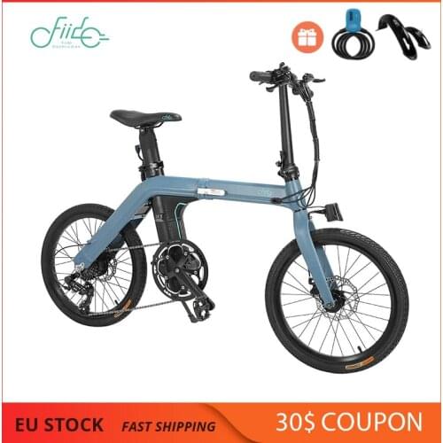 CN DDP FIIDO D11 Electric Bike 100km Folding Ebike Shifting Version 20inch Tires 11.6Ah 250W Motor Max 25km/h