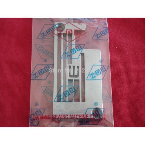ZDN Needle Plate,Part No.E0226P,Needle Distance 5.6,3 Needle Interlock/Coverstitch Machine Parts,For Siruba C007J-W812