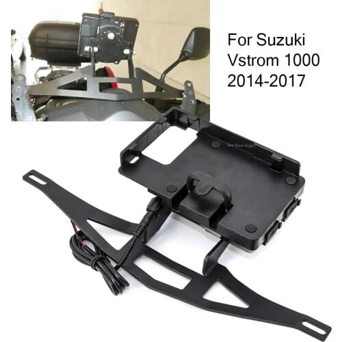 For Suzuki Vstrom 1000 DL1000 2014-2017 2016 Motorcycle Mobile Phone GPS Board Bracket Mobile Phone Stand Navigation Bracket