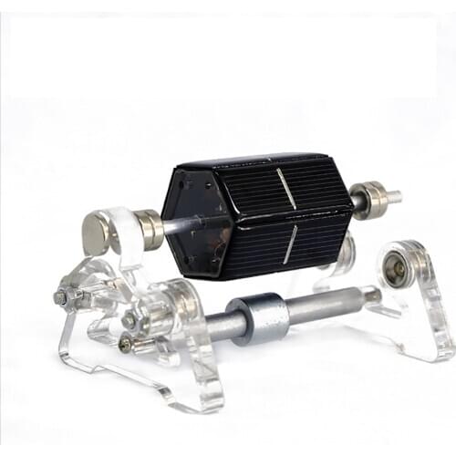 Magnetic Levitation Solar Motor Perpetual Motor Creative Magnetic Levitation Ornaments Creative Technology Teaching Gift