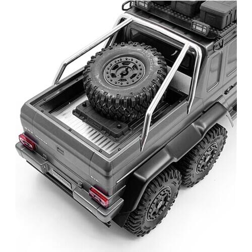  Metal Sinker Bucket Plate Durable Stainless Steel Car Body Bucket Trunk for TRX-6 Benz 6X6 G63 G500 RC Truck Upgrade Parts