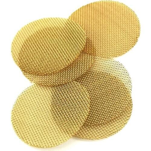 20pcs/pack 20/19/15mm Multifunctional Hookah Water Pipe Stainless Steel Tobacco Smoking Metal Filters Smoke Pipe Screen Gauze