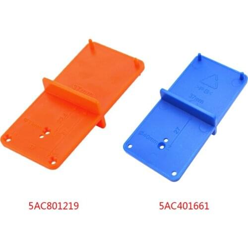 35mm 40mm Hinge Hole Drilling Guide Locator Holes Opener Template Model Door Cabinets DIY Woodworking Tool PPPlastic Hotselling