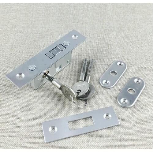 Invisible/Mortise lock,Pull gate Hook lock,Alloy lock body,For Framed glass door,strong, durable,Door hardware