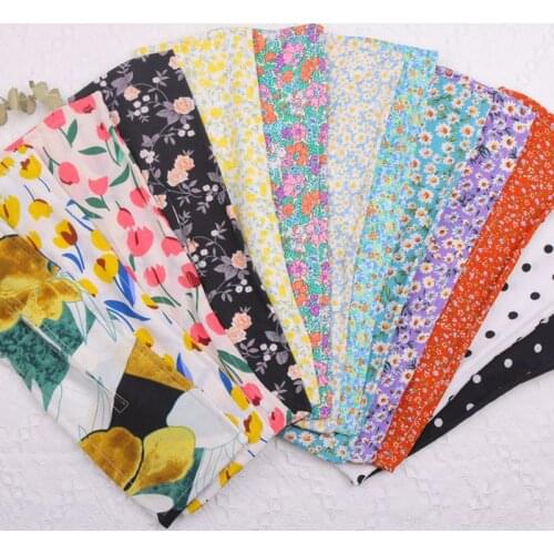 New Design Magic Women Hair Bands DIY Maker Headbands Suede Floral Print Knotted Wire Hairbands Twist Maker Hair Accessories