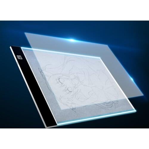 A3/A4/A5 Drawing Tablet Digital Graphics Pad LED Light Box Copy Board Writing Pad Art Painting M17F