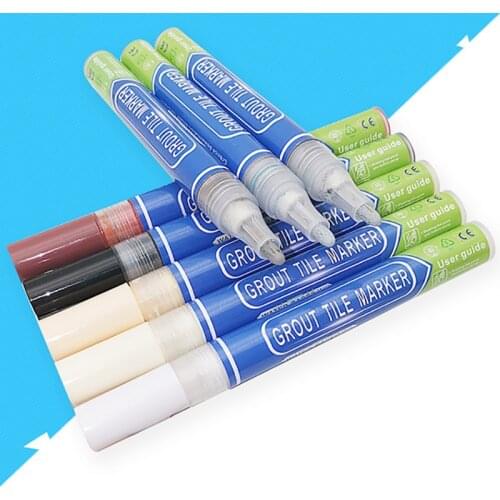 Tile Joints Tile Beauty Joints Pen Waterproof Decontamination Detergent Ceramic Floor Gap Stain Removal Repair Pen Bathroom