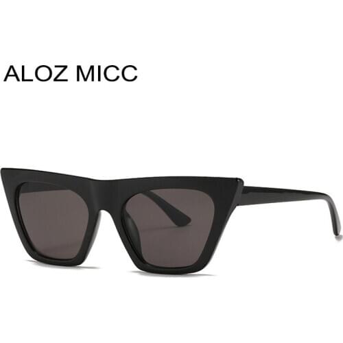 Vintage Cat Eye Sunglasses For Women New Fashion Black Color Sun Glasses Female Big Frame Personality Eyeglass Oculos De Sol