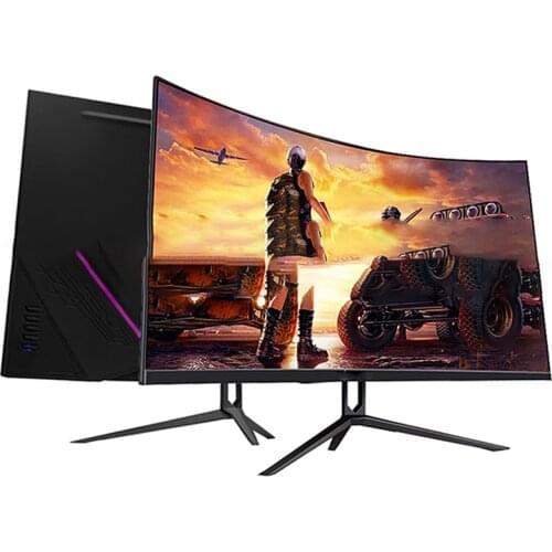 32" Super Curved Gaming Monitor Qhd 4K, Curved Monitor, 144hz,4K 144hz 32" LCD Computer Display Pc Screen