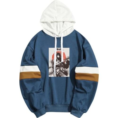 Anime Hoodie Attack on Titan Mikasa Survey Corps Streetwear Hoodies Men Women Fleece Sweatshirt Harajuku Pullover Dropship