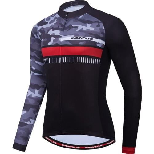Spring and Autumn Mens City Outdoor Mountain Bike Sports Training Sweat Dehumidification Cycling Clothing