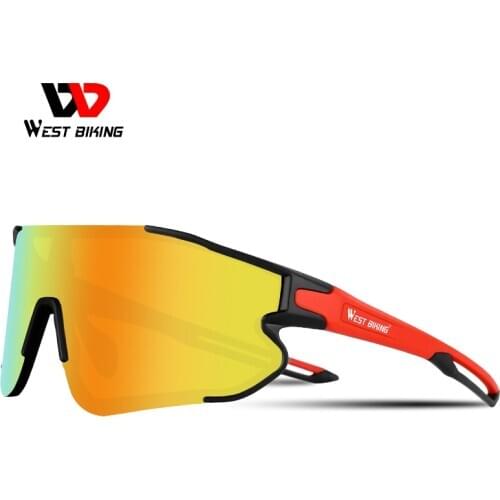 WEST BIKING Professional Polarized Cycling Glasses Bike Bicycle Goggles Driving Fishing Outdoor Sports Sunglasses UV 400